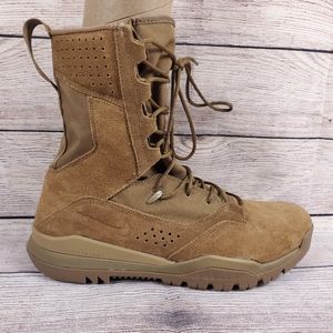 nike boots tan